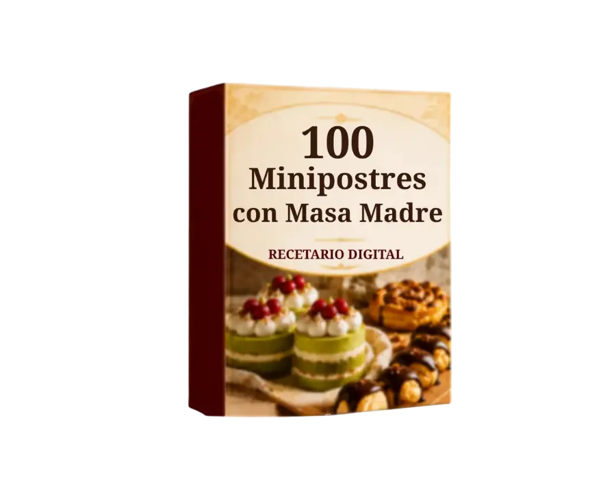 Libro 100 Minipostres con Masa Madre