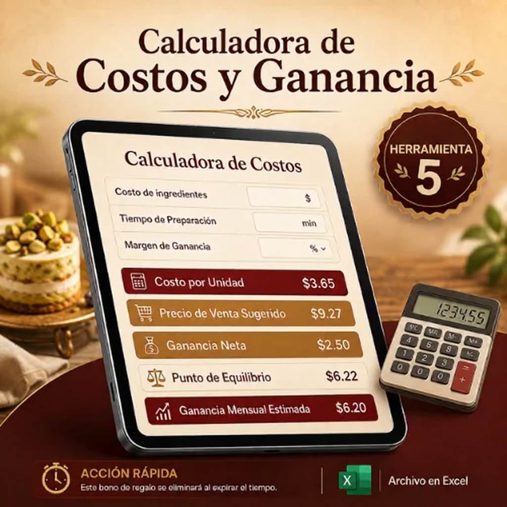 Calculadora de Costos y Ganancia